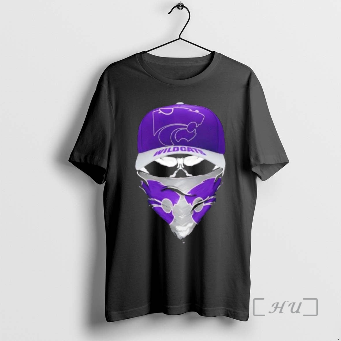 Officials Outlaw Skull Gang Wearing A Cap X Kansas State Wildcats Premium T Shirts Sweater