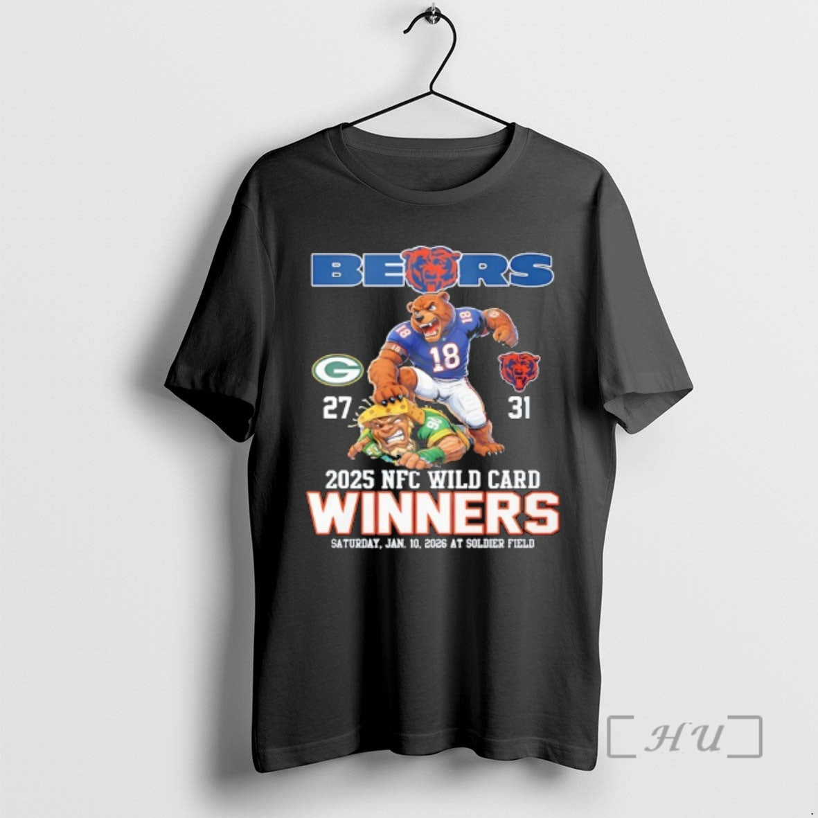 Officials Packers 27 31 Bears 2025 Nfc Wild Card Winners