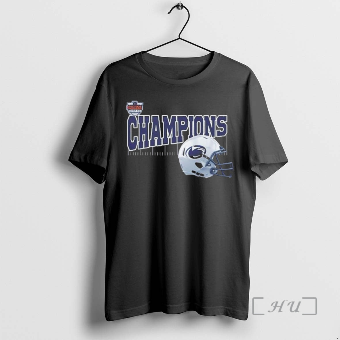 Officials Penn State Nittany Lions 2025 Bad Boy Mowers Pinstripe Bowl Champions Helmet Premium