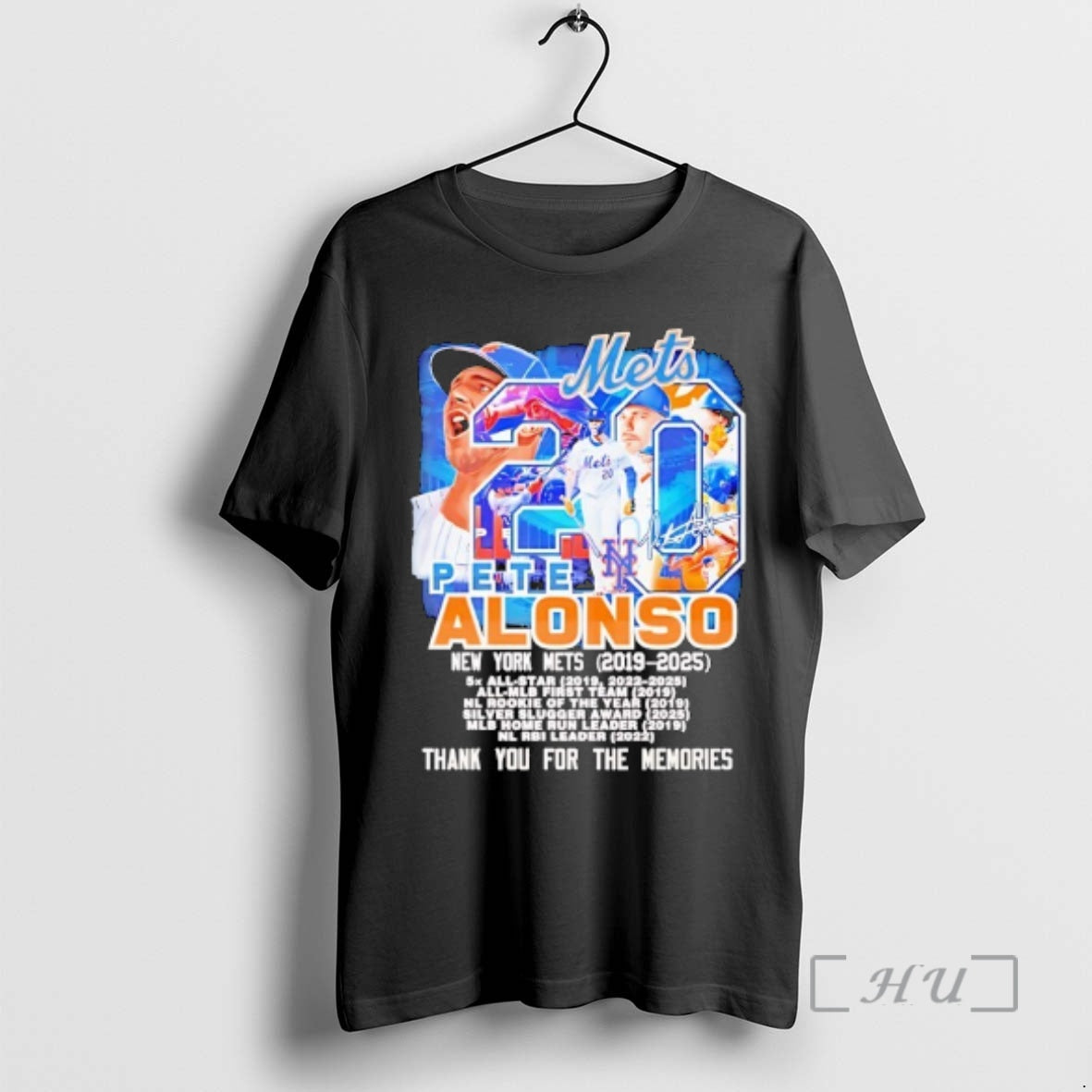 Officials Pete Alonso 20 New York Mets 2019 2025 Thanh You For The Memories Premium