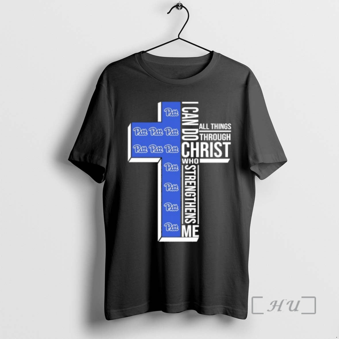 Officials Pittsburgh Panthers Cross I Can Do All Things Through Christ Who Strengthen Me Premium