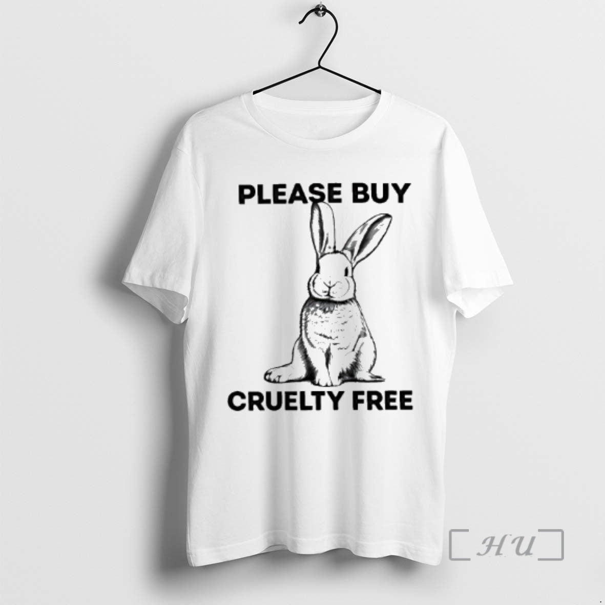 Officials Please Buy Cruelty Free Bunny Graphic