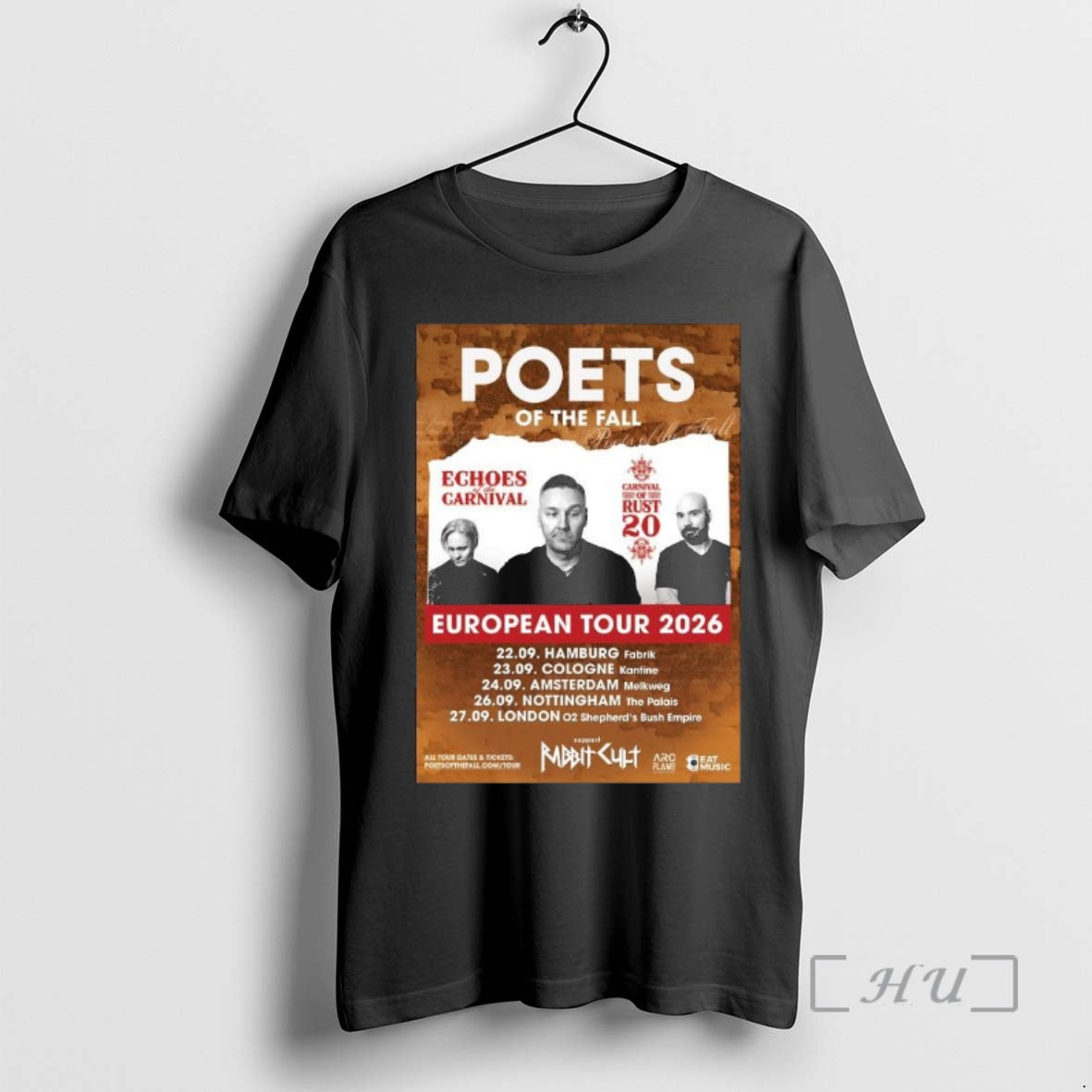 Officials Poets Of The Fall Europe Tour 2026