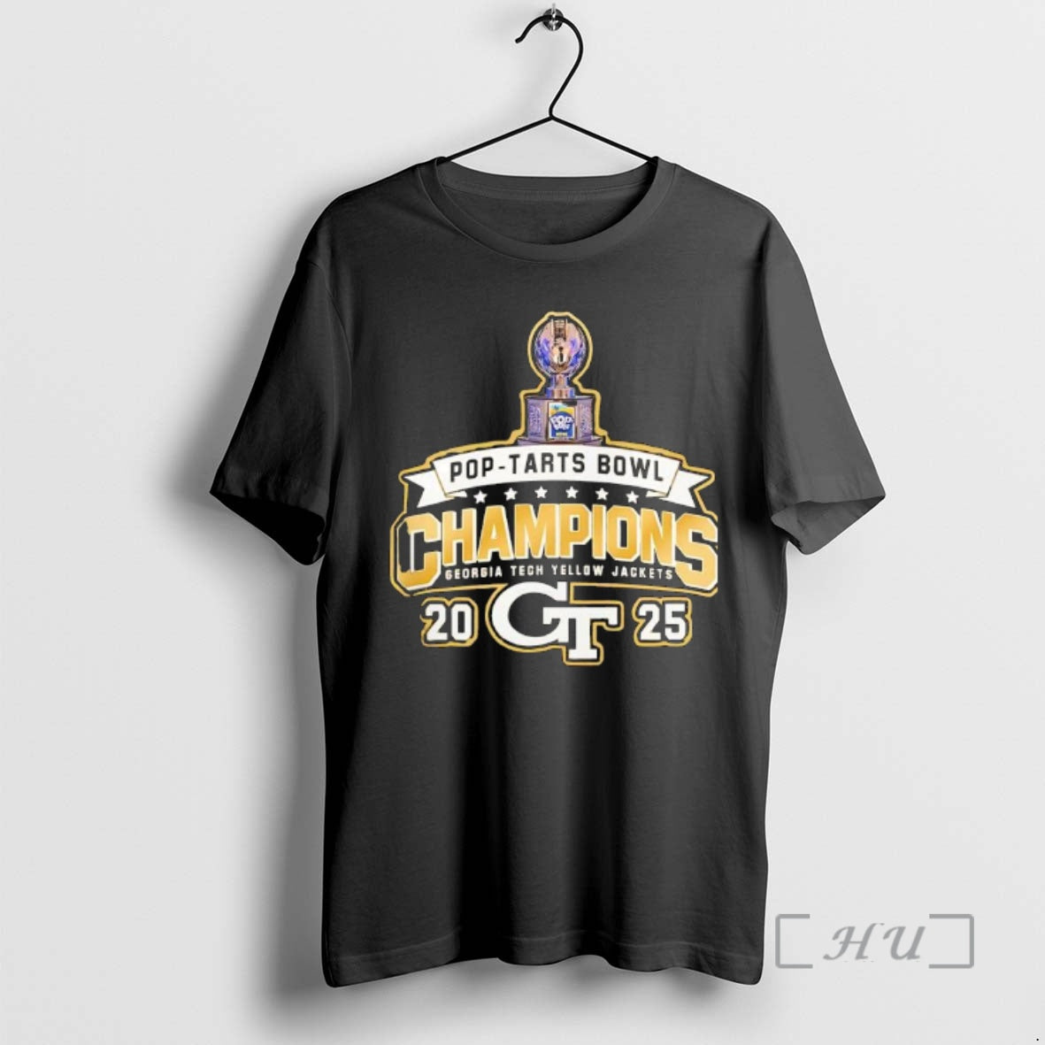 Officials Pop Tarts Bowl Champions Georgia Tech Yellow Jackets 2025 Logo Premium T Shirts Sweater