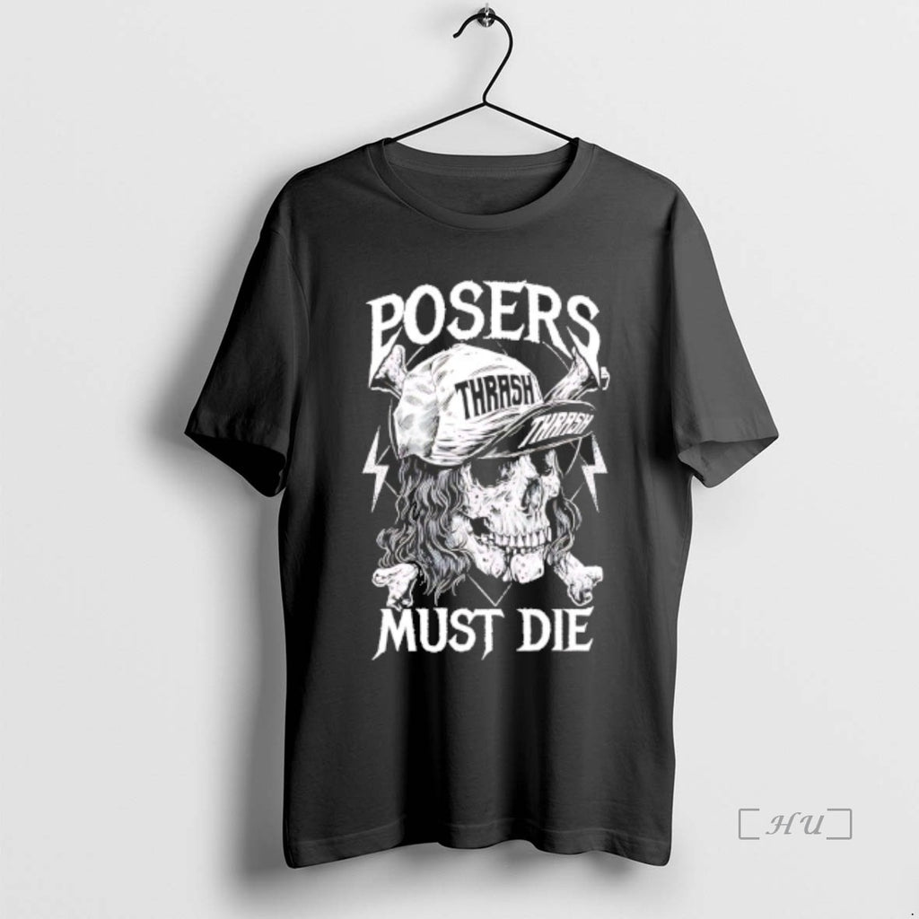 Officials Posers Must Die Skull