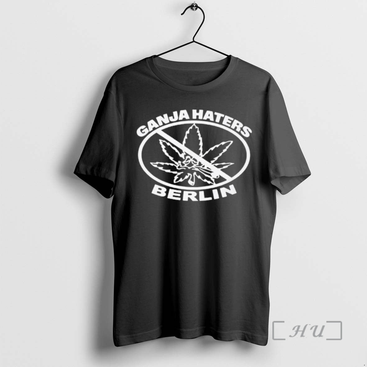 Officials Praha Ganja Haters Weed Logo