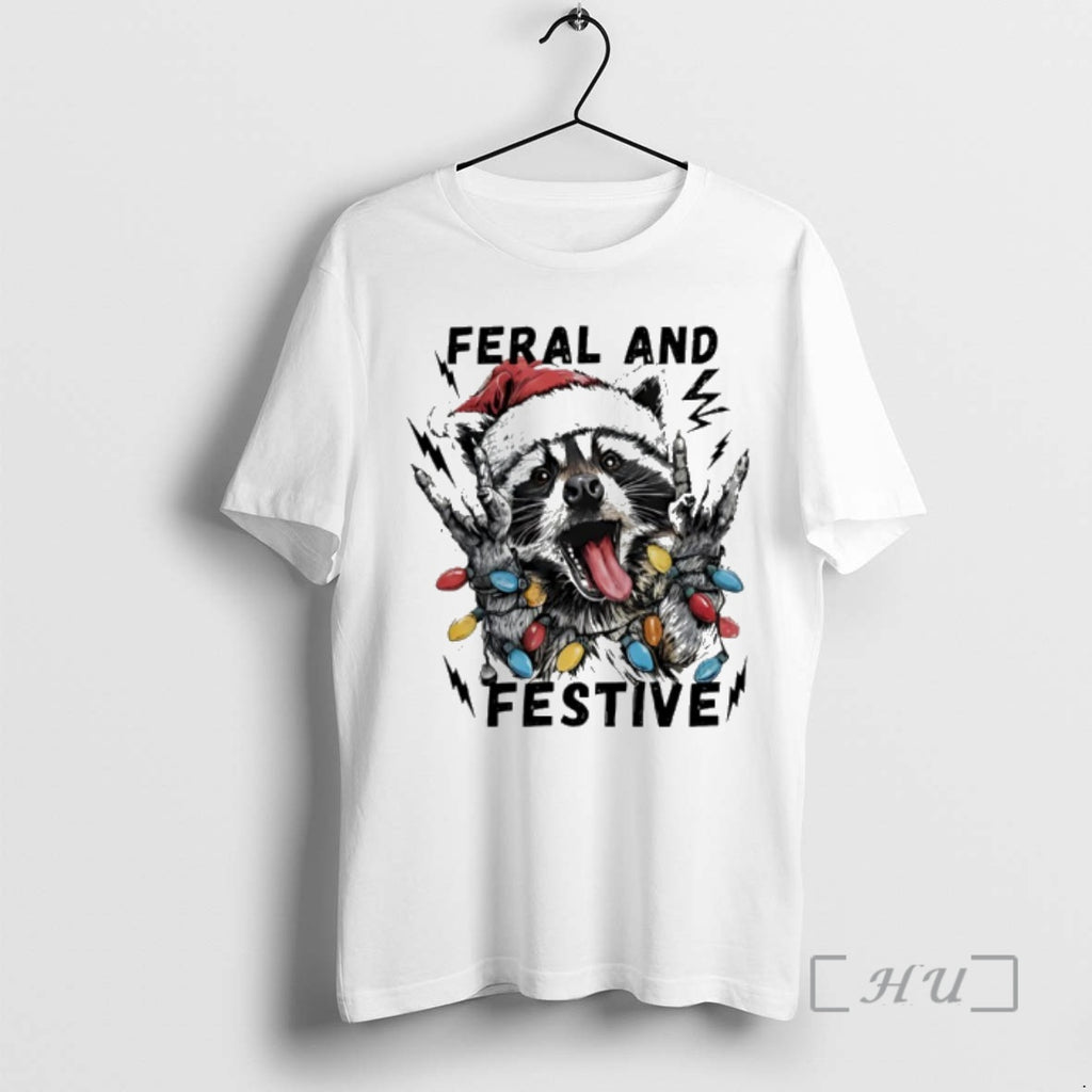 Officials Raccoon Santa Feral And Festive Christmas Light