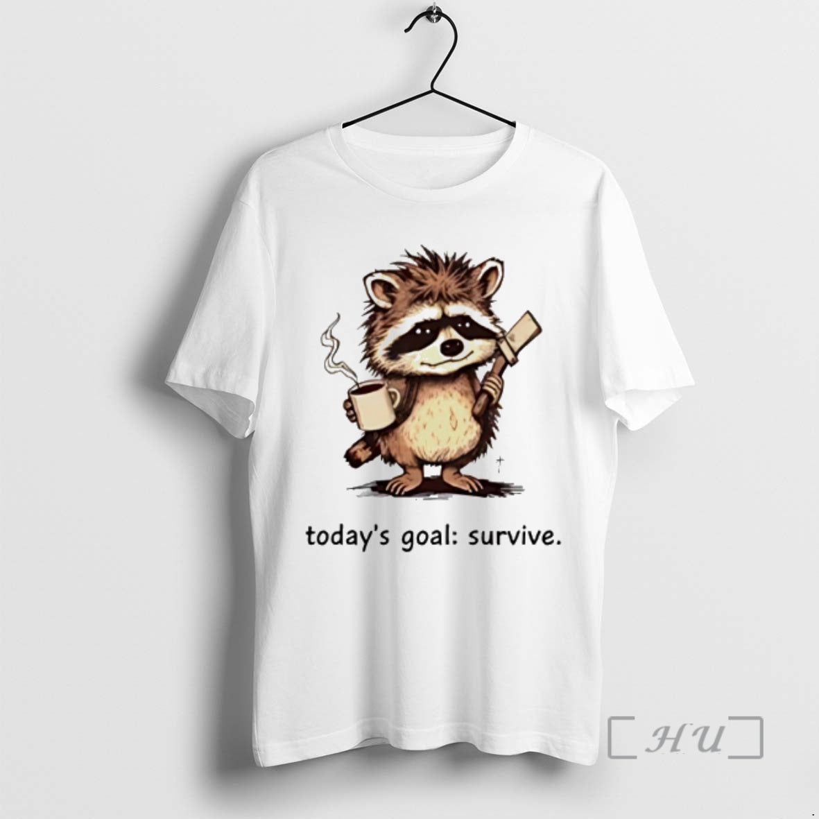 Officials Raccoon Todays Goal Survive