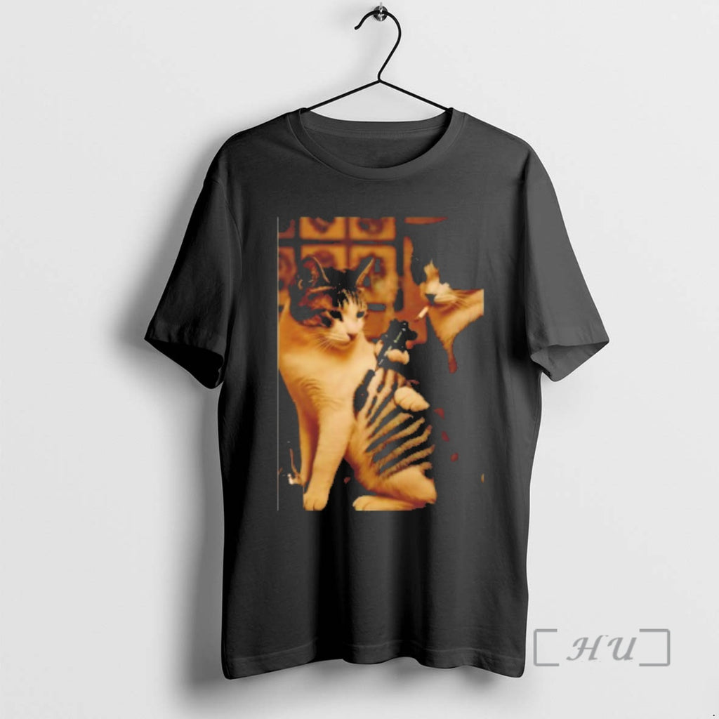 Officials Retro Cat Tattoo Meme