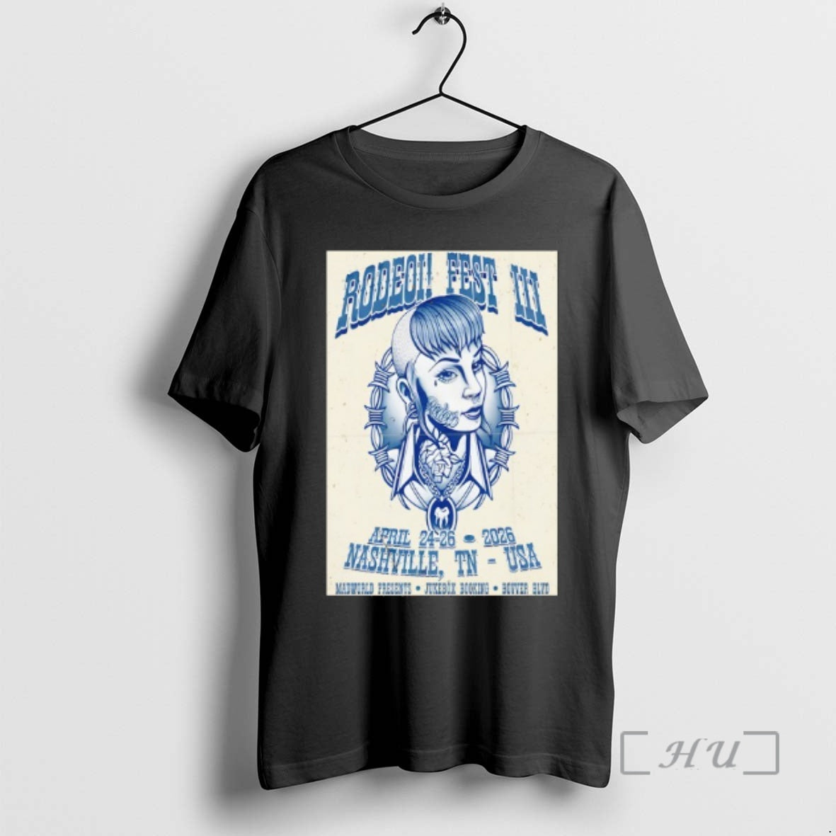 Officials Rodeoi Fest 3 In Nashville Tn On Apr 24 26 2026 Premium T Shirts