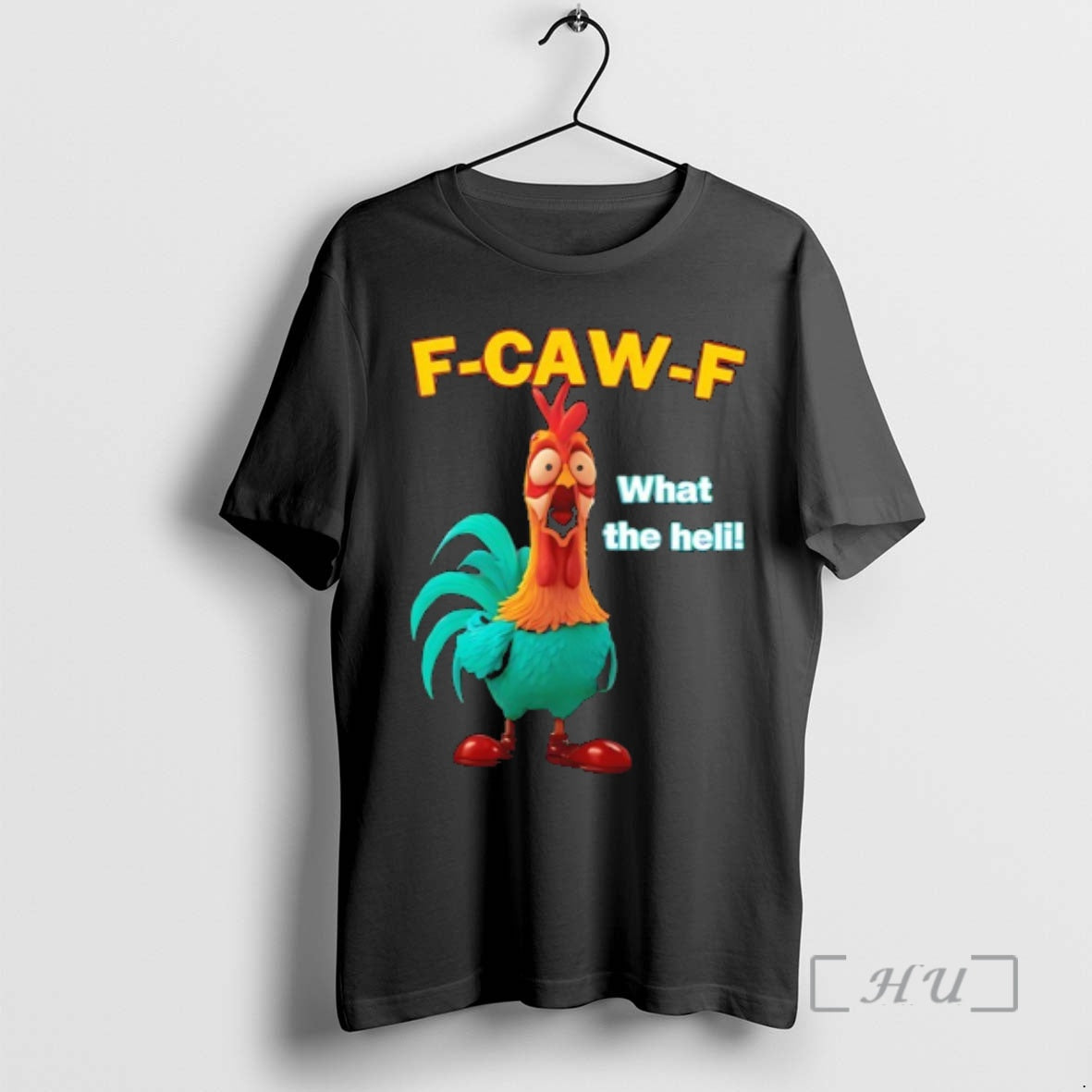 Officials Rooster Frightened F Caw F What The Heli Funny