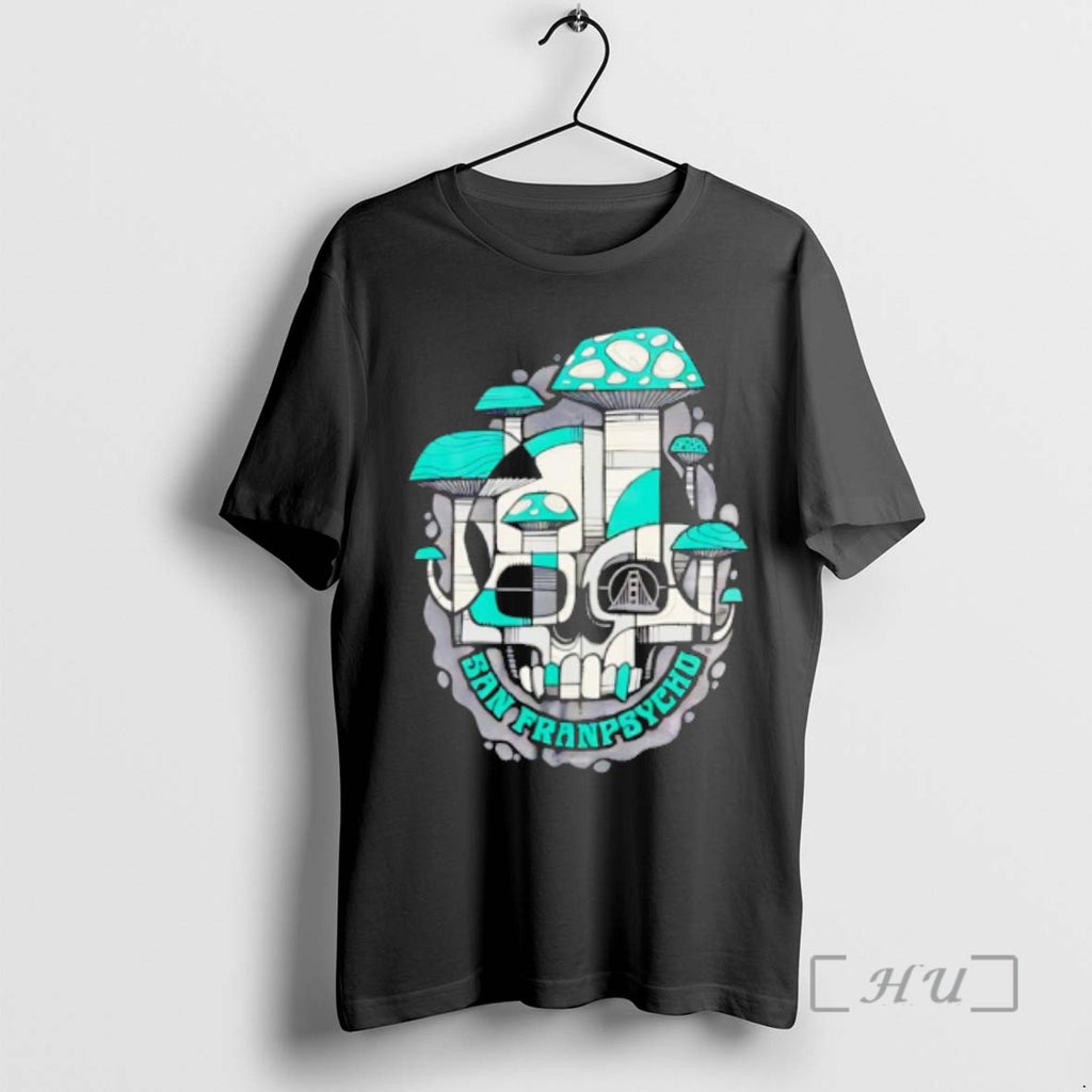 Officials San Franpsycho Skulls And Mushrooms