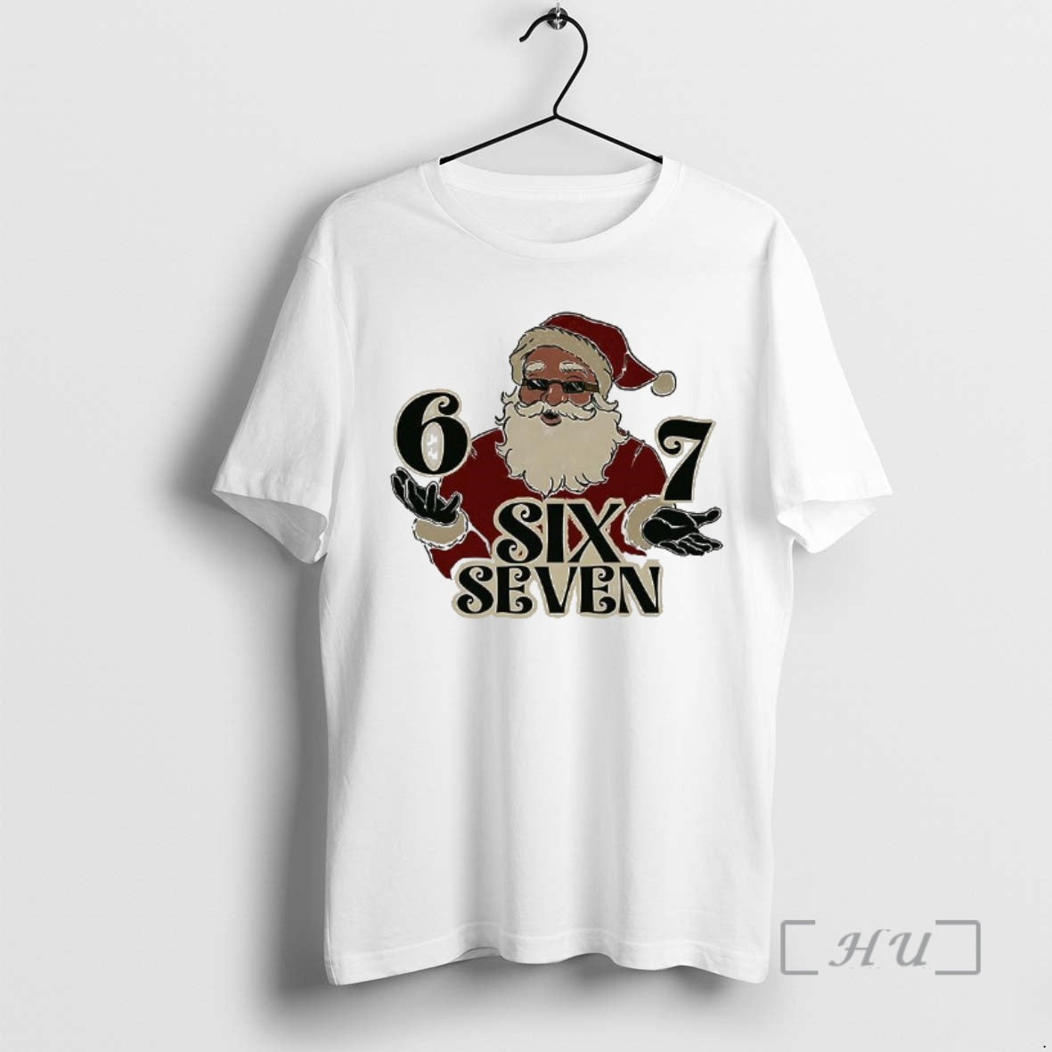 Officials Santa Claus Six Of Seven Christmas