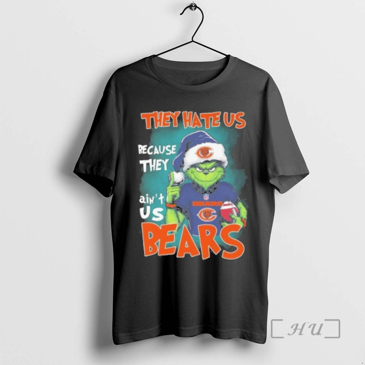 Officials Santa Grinch They Hate Us Because They Aint Us Bears Premium T Shirts Sweater