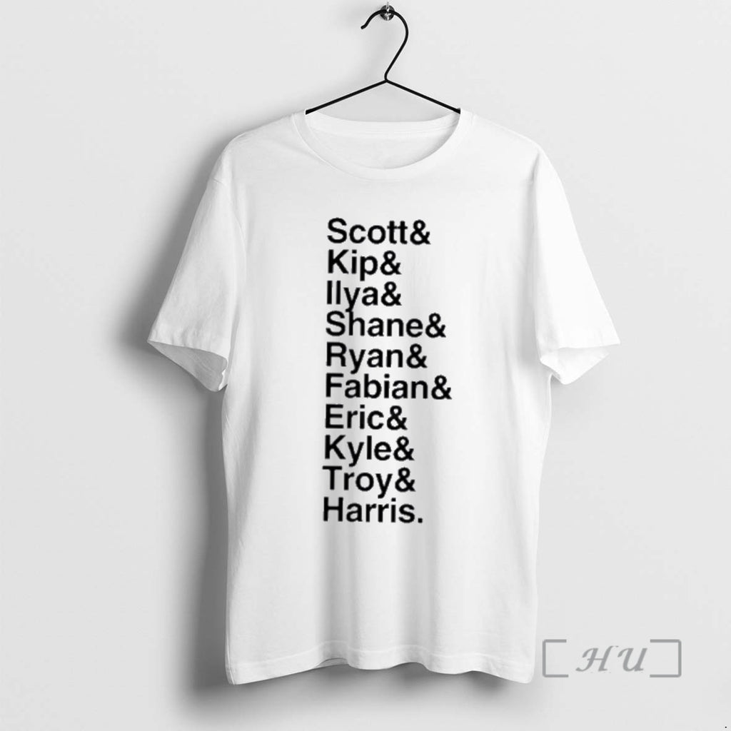 Officials Scott Kip Ilya Shane Ryan Fabian Eric Kyle Troy Harris Premium T Shirts Sweater