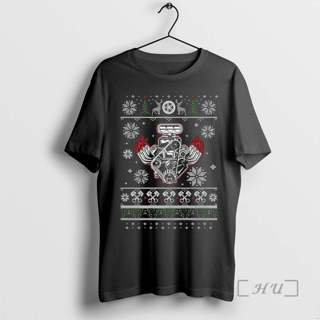 Officials Shifting Gears Matt Parker Car Engine Ugly Christmas