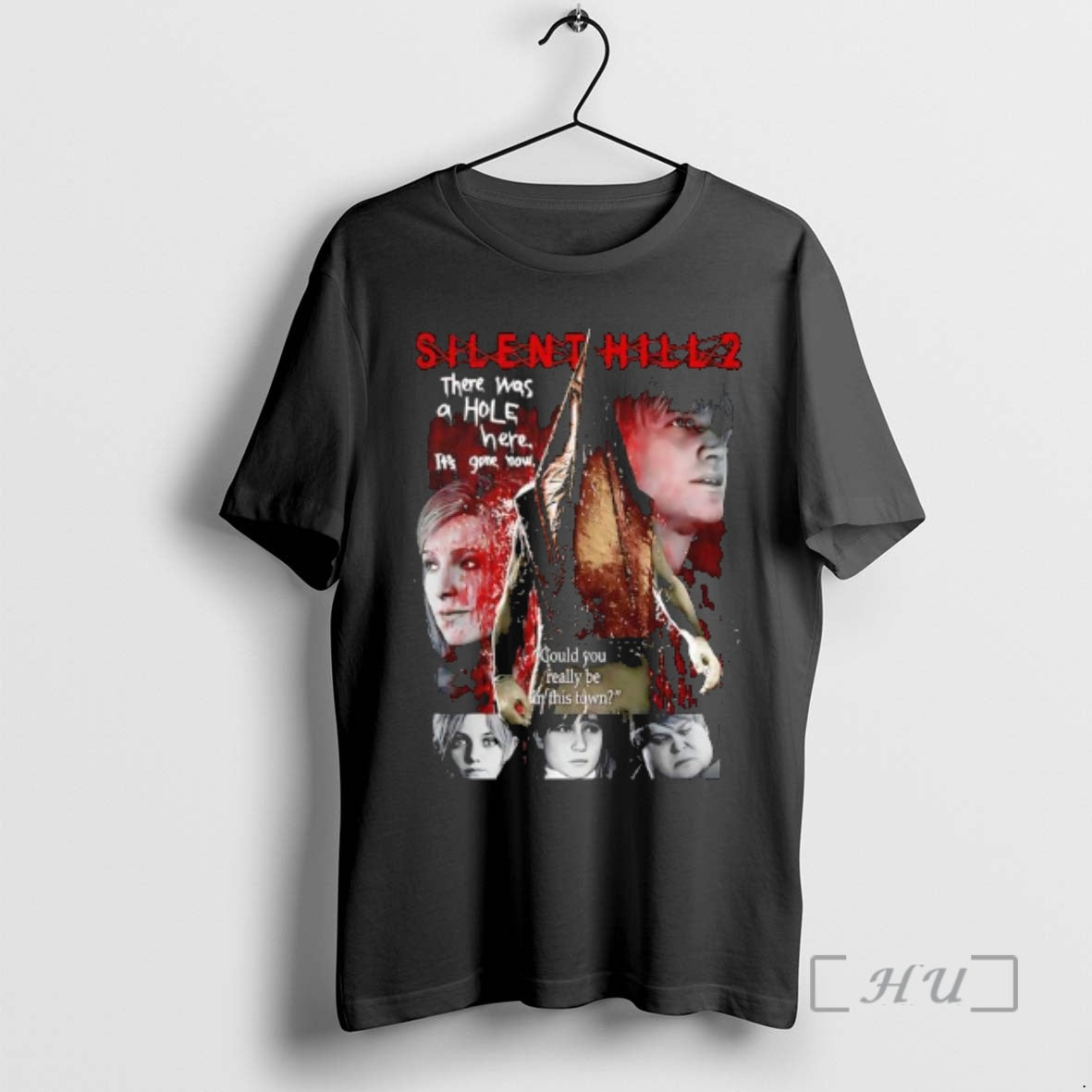 Officials Silent Hill There Was A Hole Were Its Game Now Premium T Shirts Sweater
