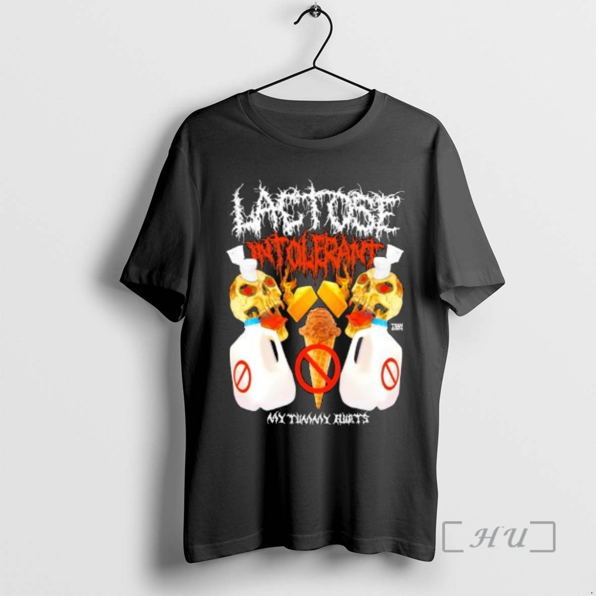Officials Skull Lactose Intolerant
