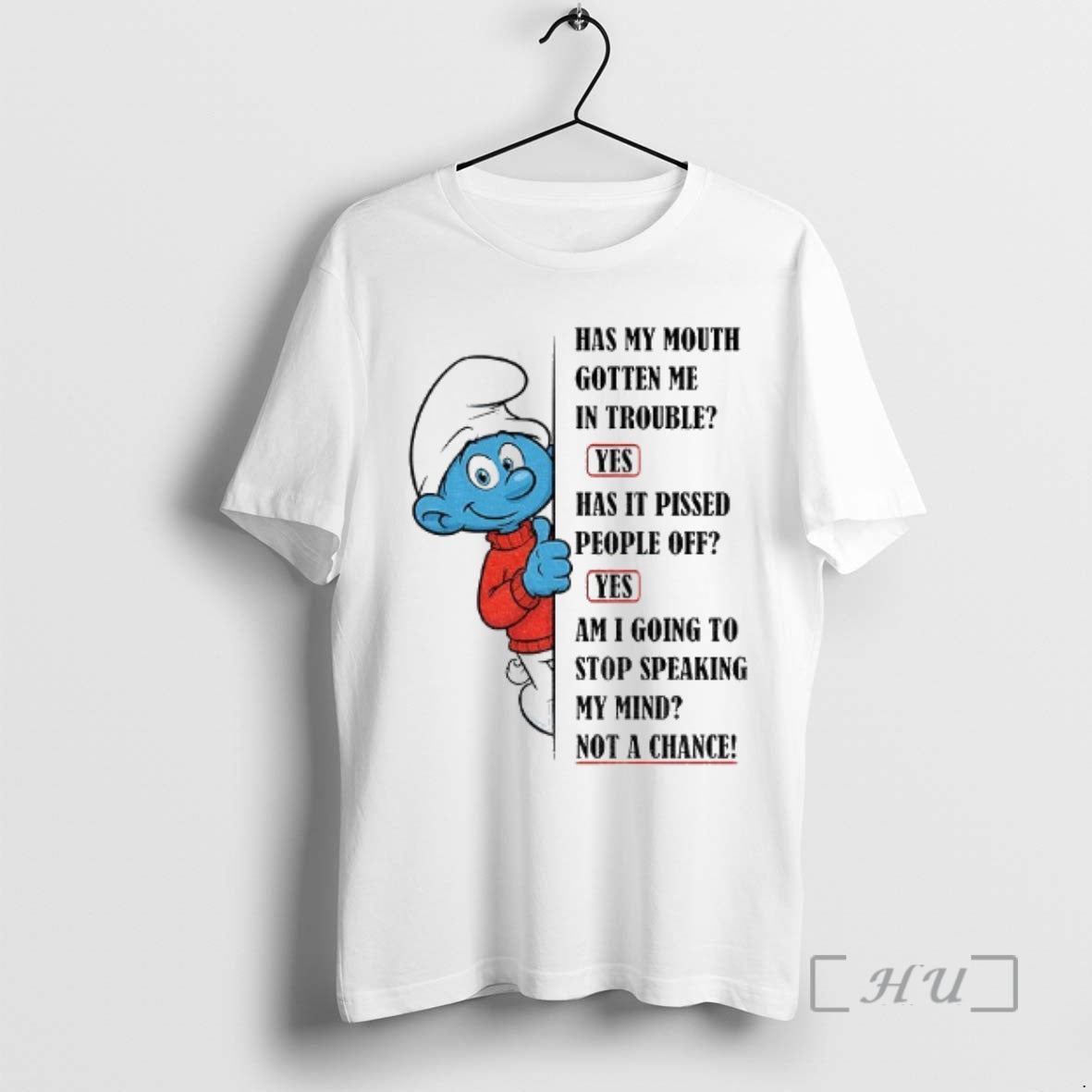 Officials Smurf Has My Mouth Gotten Me In Trouble Yes Has It Pissed People Off