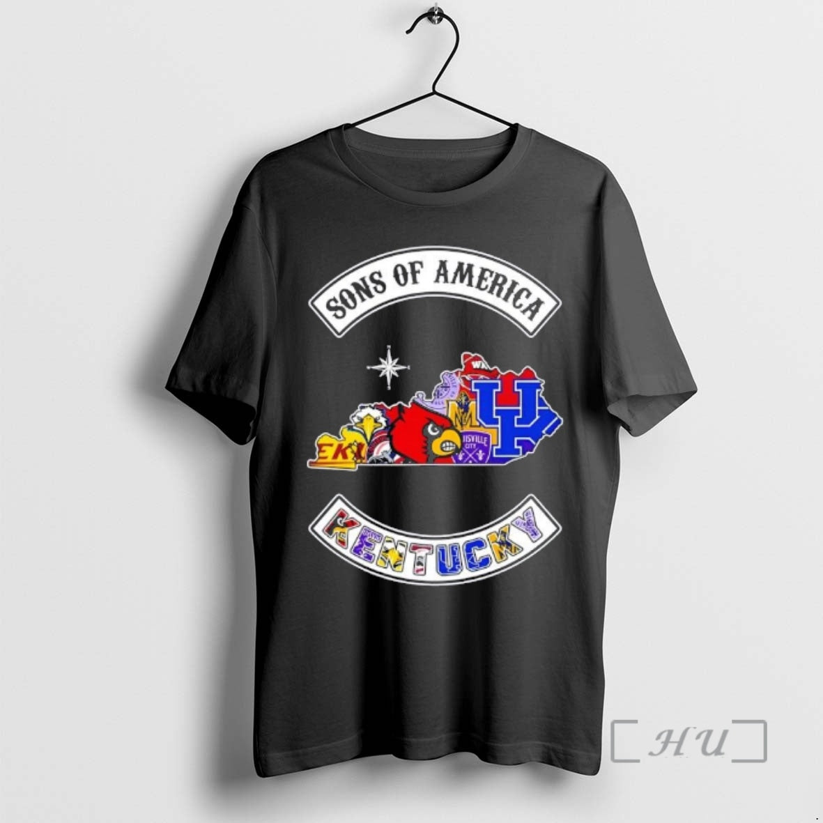 Officials Son Of America Kentucky Map Sports Logos Combine