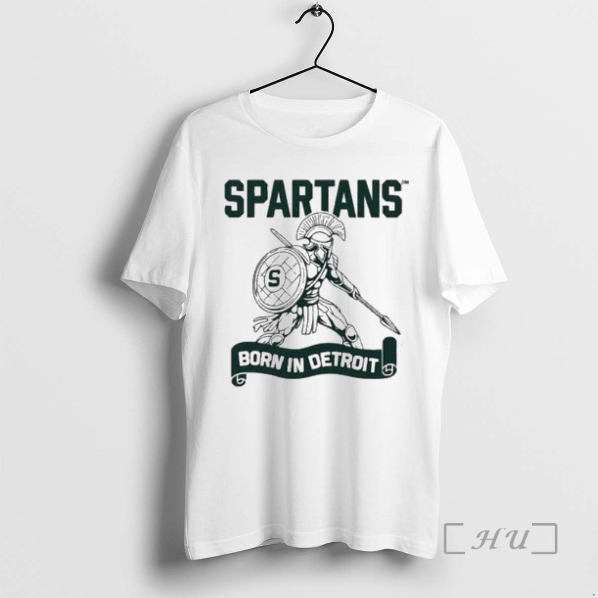 Officials Spartans Born In Detroit Circle White