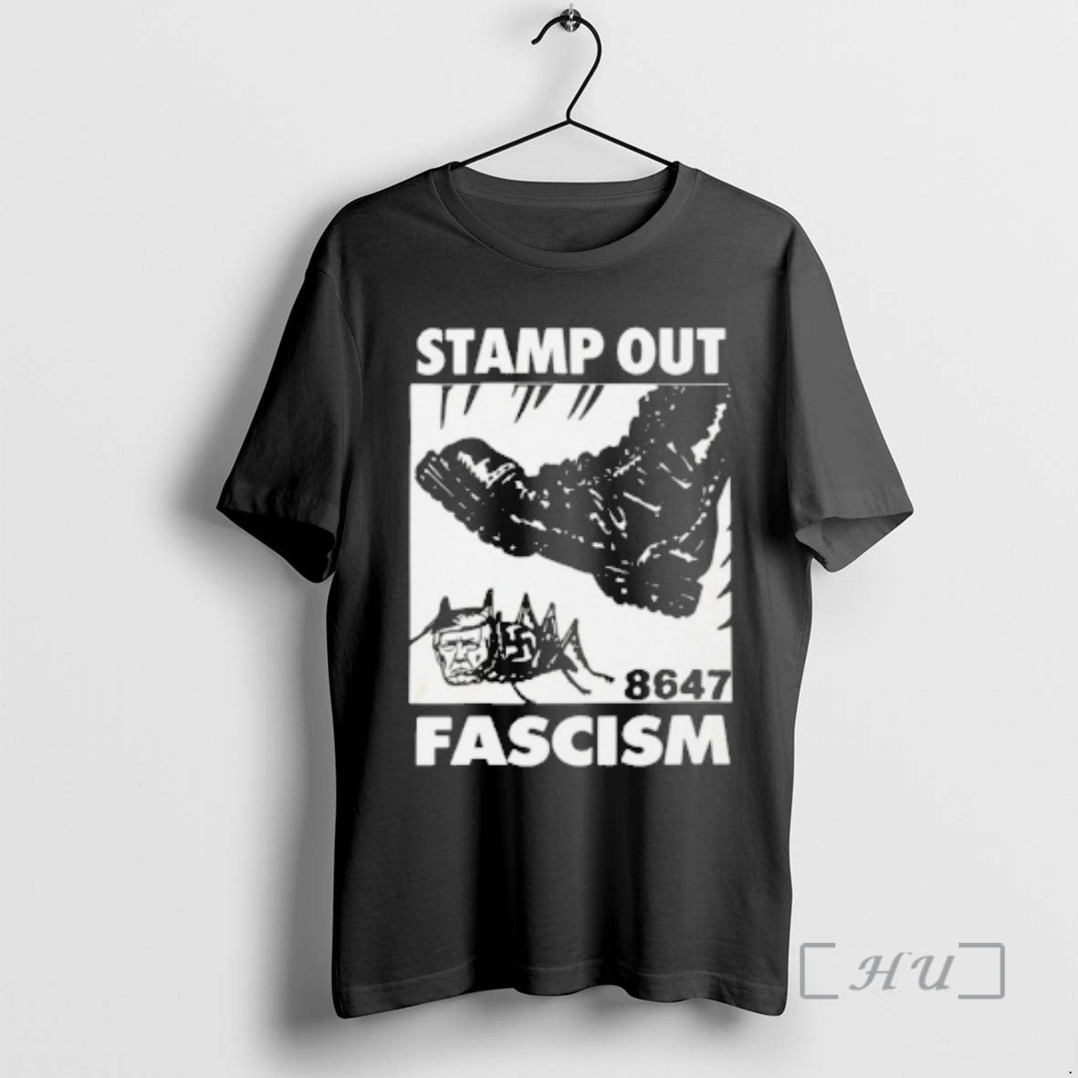 Officials Stamp Out Fascism Trump