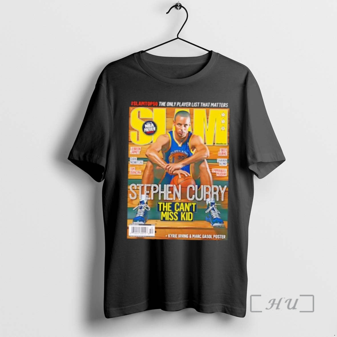 Officials Stephen Curry The Cant Miss Kid Warriors Slam Cover Nba Basketball Premium T Shirts