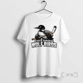 Officials Stupid Canadian Wolf Bird Hockey Sport