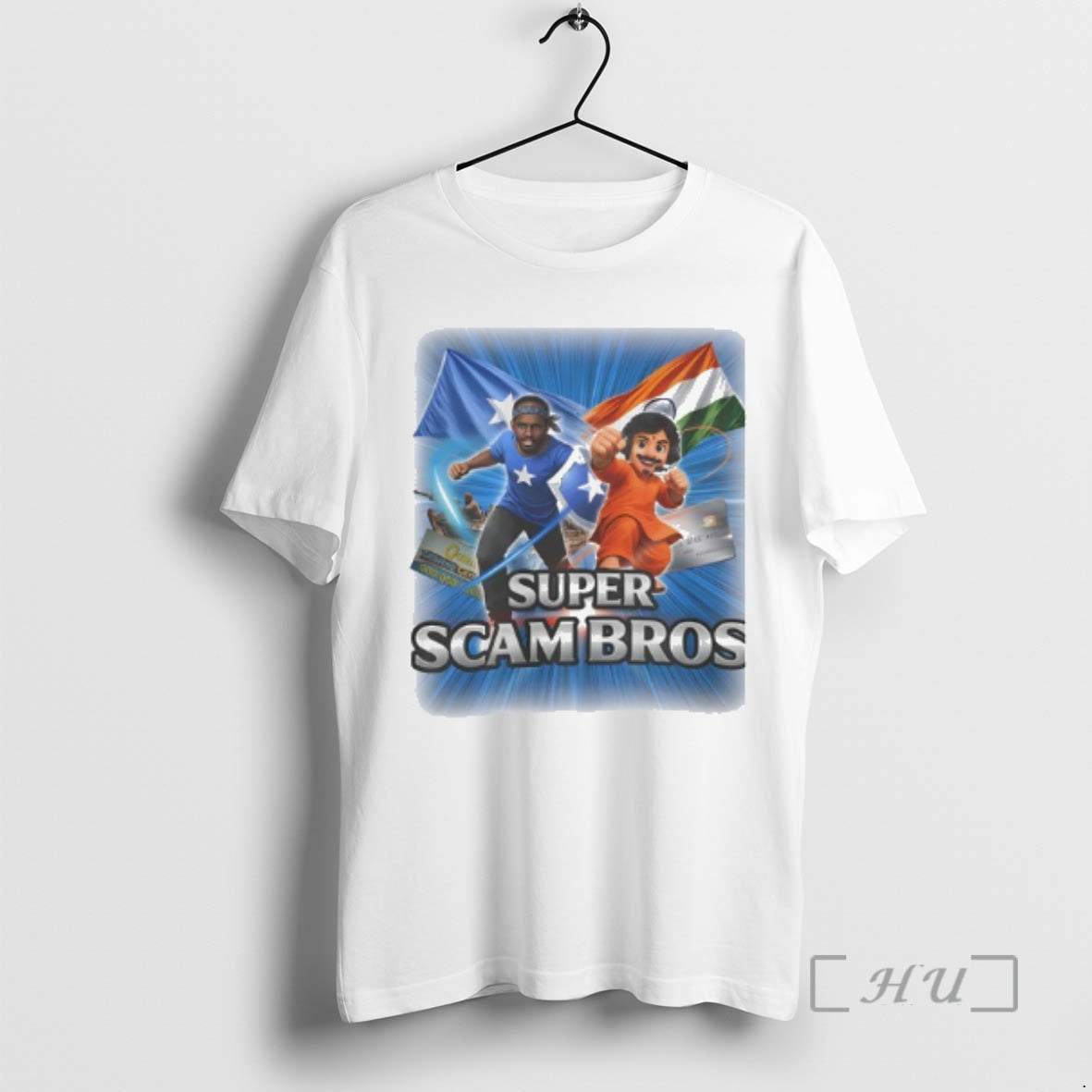Officials Super Scam Bros Flag