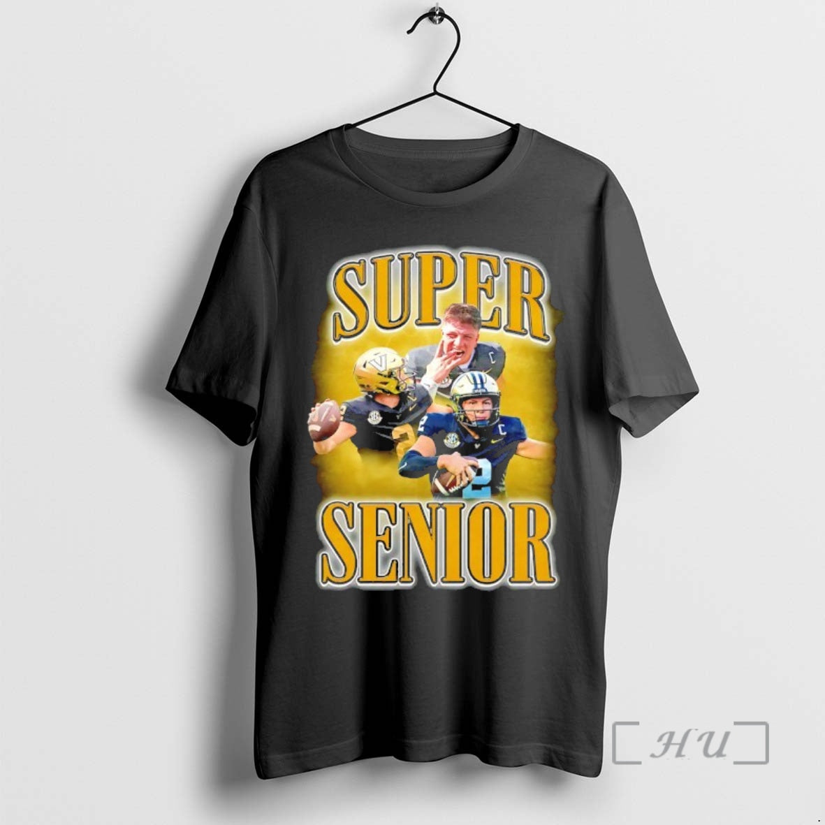 Officials Super Senior Diego Pavia Vanderbilt Commodores Graphic