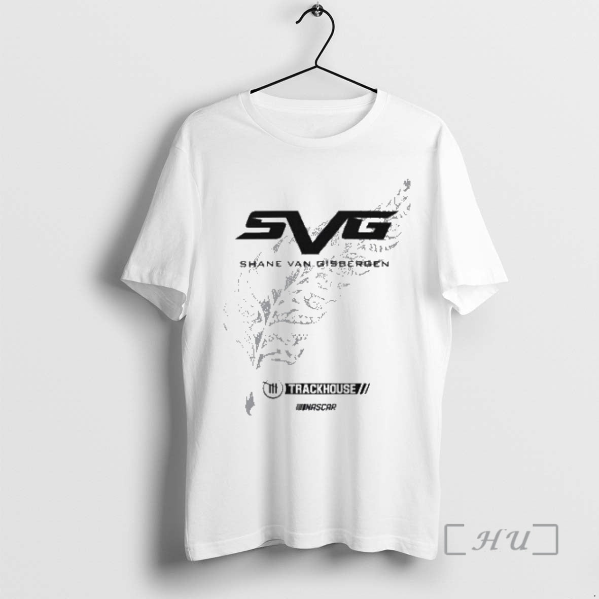 Officials Svg Shane Van Gisbergen Trackhouse Nascar Silver Fern Logo