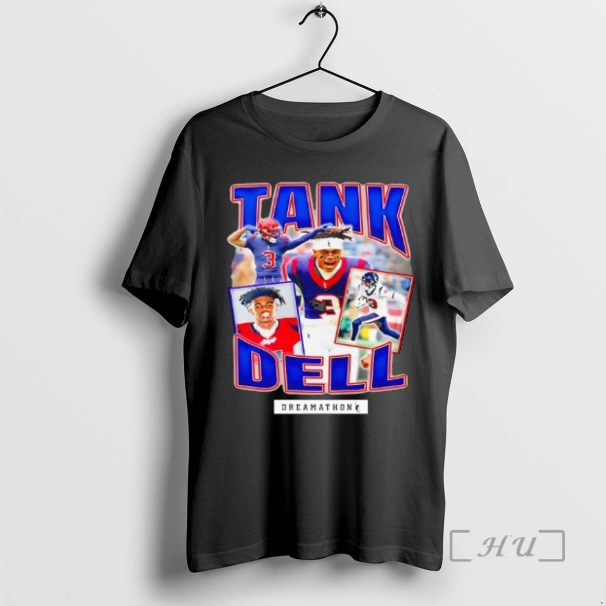 Officials Tank Dell 3 Houston Texans Football Dreamathon Graphic