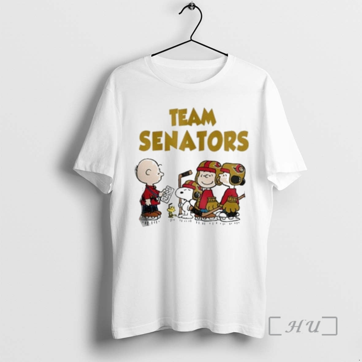 Officials Team Ottawa Senators Peanuts Hockey