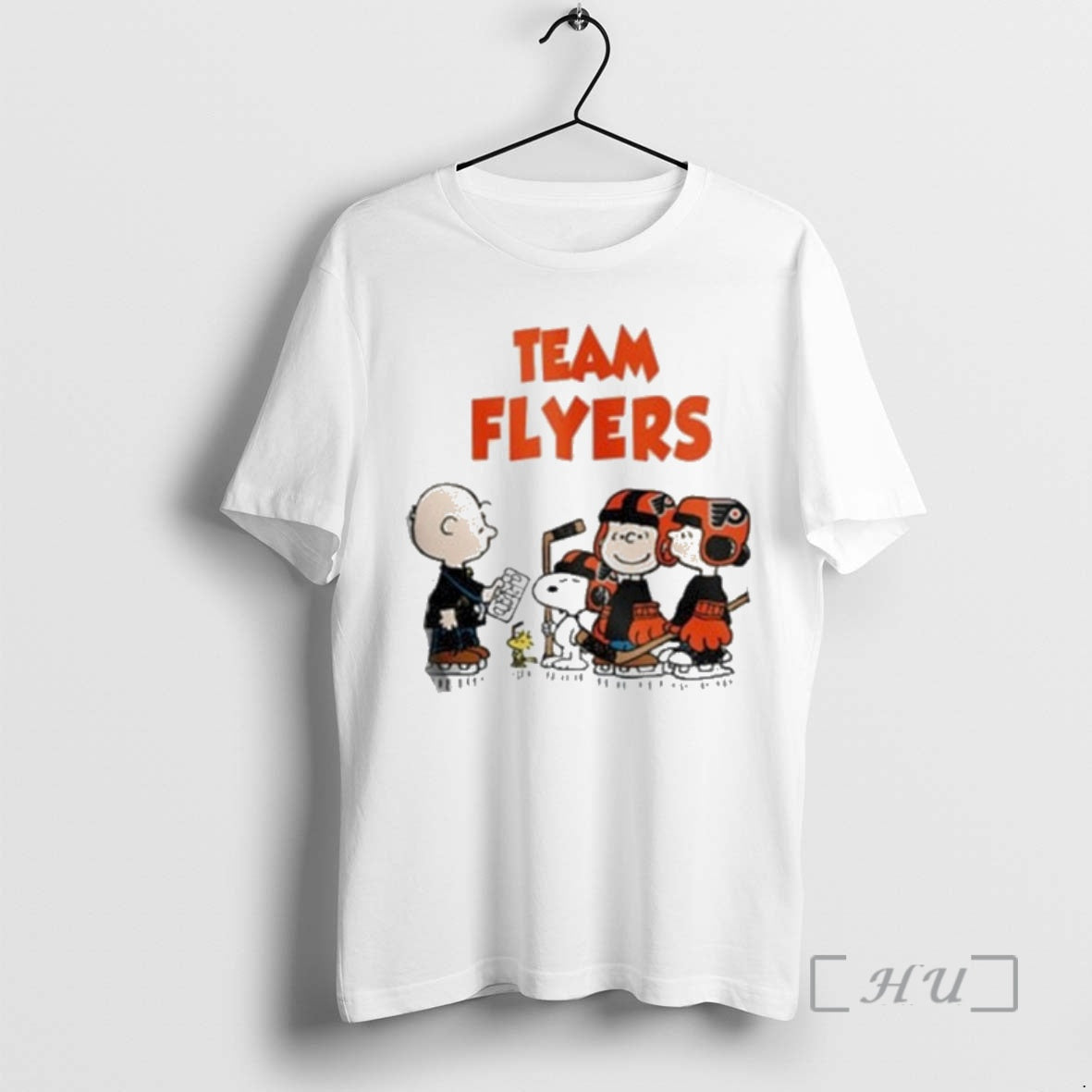 Officials Team Philadelphia Flyers Peanuts Hockey