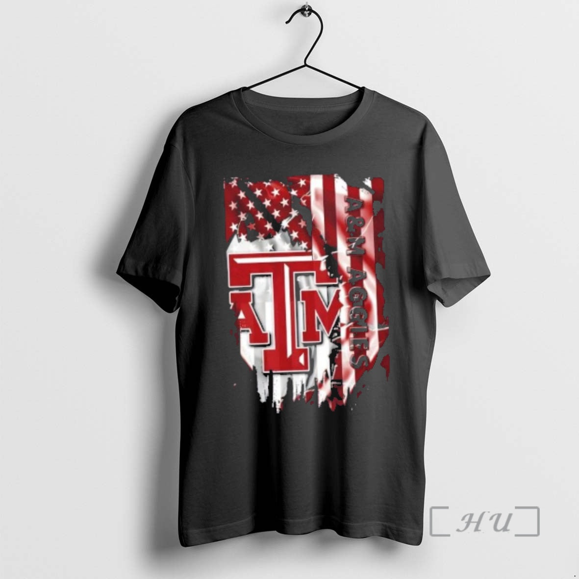 Officials Texas Am Aggies Football X American Flag