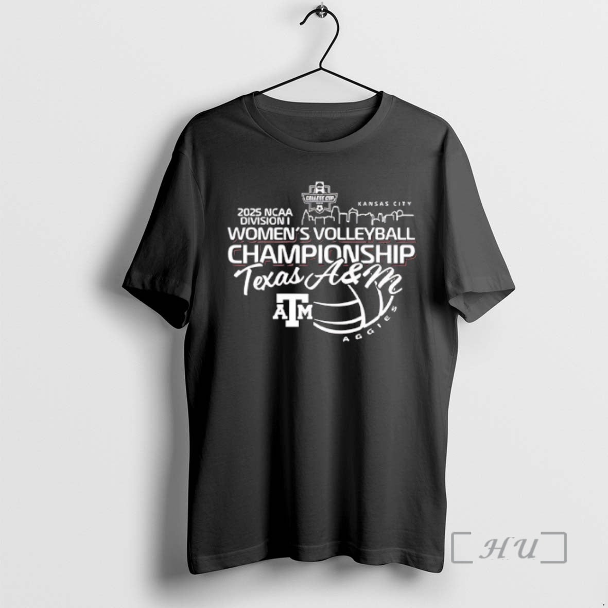 Officials Texas Am Aggies National Womens Volleyball Championship 2025 Ncaa Division I Premium T Shirts