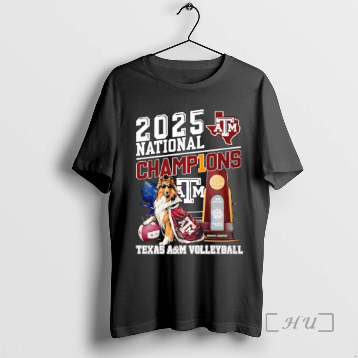 Officials Texas Am Aggies Volleyball National Champions 2025 Mascot