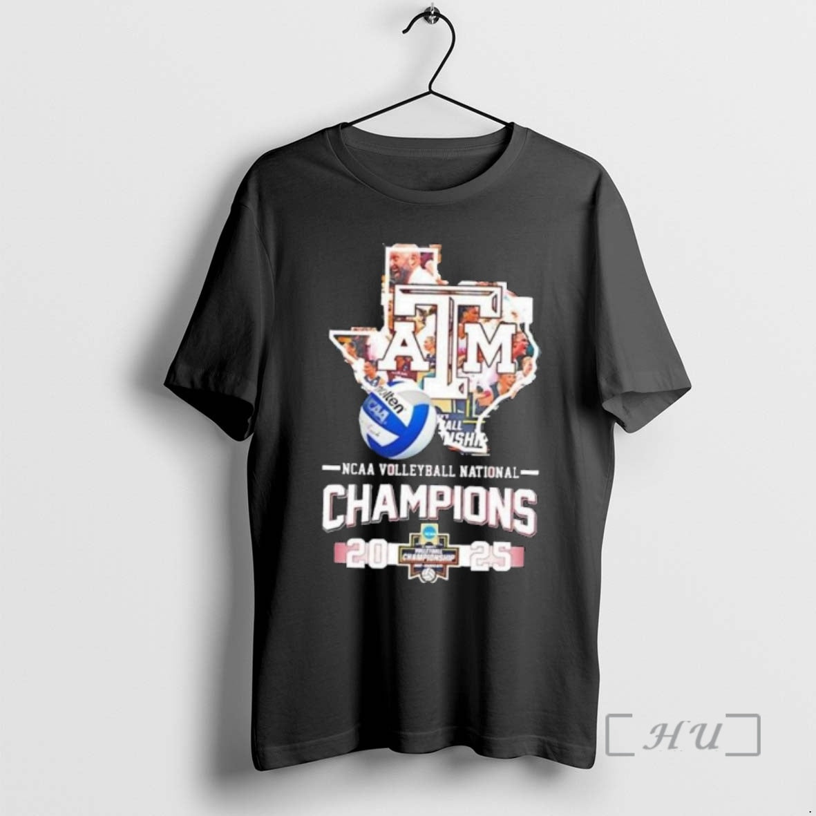 Officials Texas Am Aggies 2025 Volleyball National Champions State Vintage