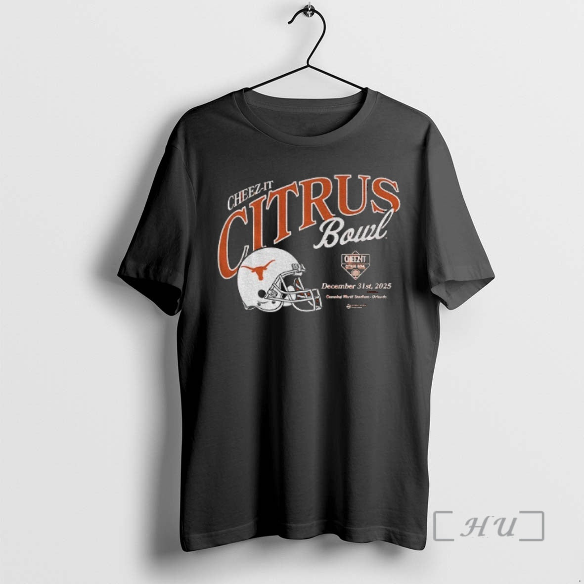 Officials Texas Longhorns Football 2025 Cheez It Citrus Bowl December 31st 2025 Premium T Shirts