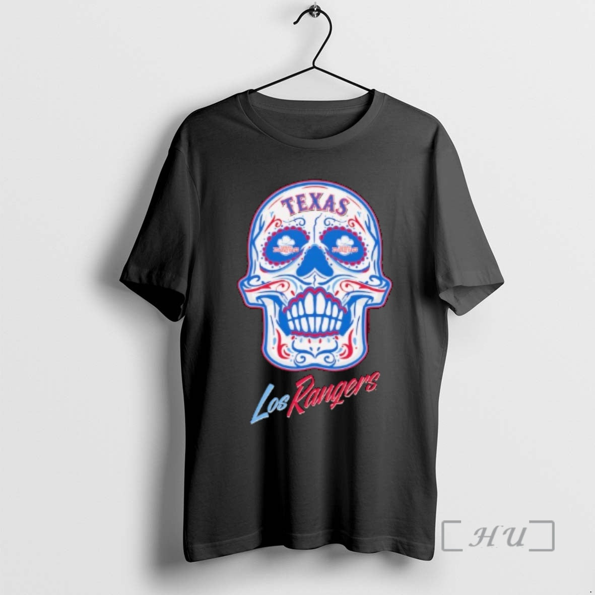 Officials Texas Rangers Mitchell Ness Sugar Skull