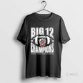 Officials Texas Tech Red Raiders 2025 Big 12 Champions Number One Football Premium T Shirts
