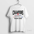 Officials Texas Tech Red Raiders 2025 Big 12 Conference Champions Score Premium T Shirts Sweater