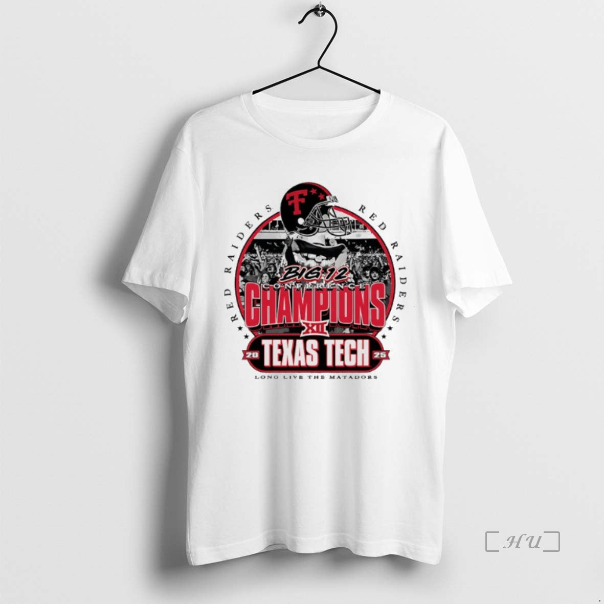 Officials Texas Tech Red Raiders Big 12 Conference Champions 2025 Parade Vintage Premium T Shirts
