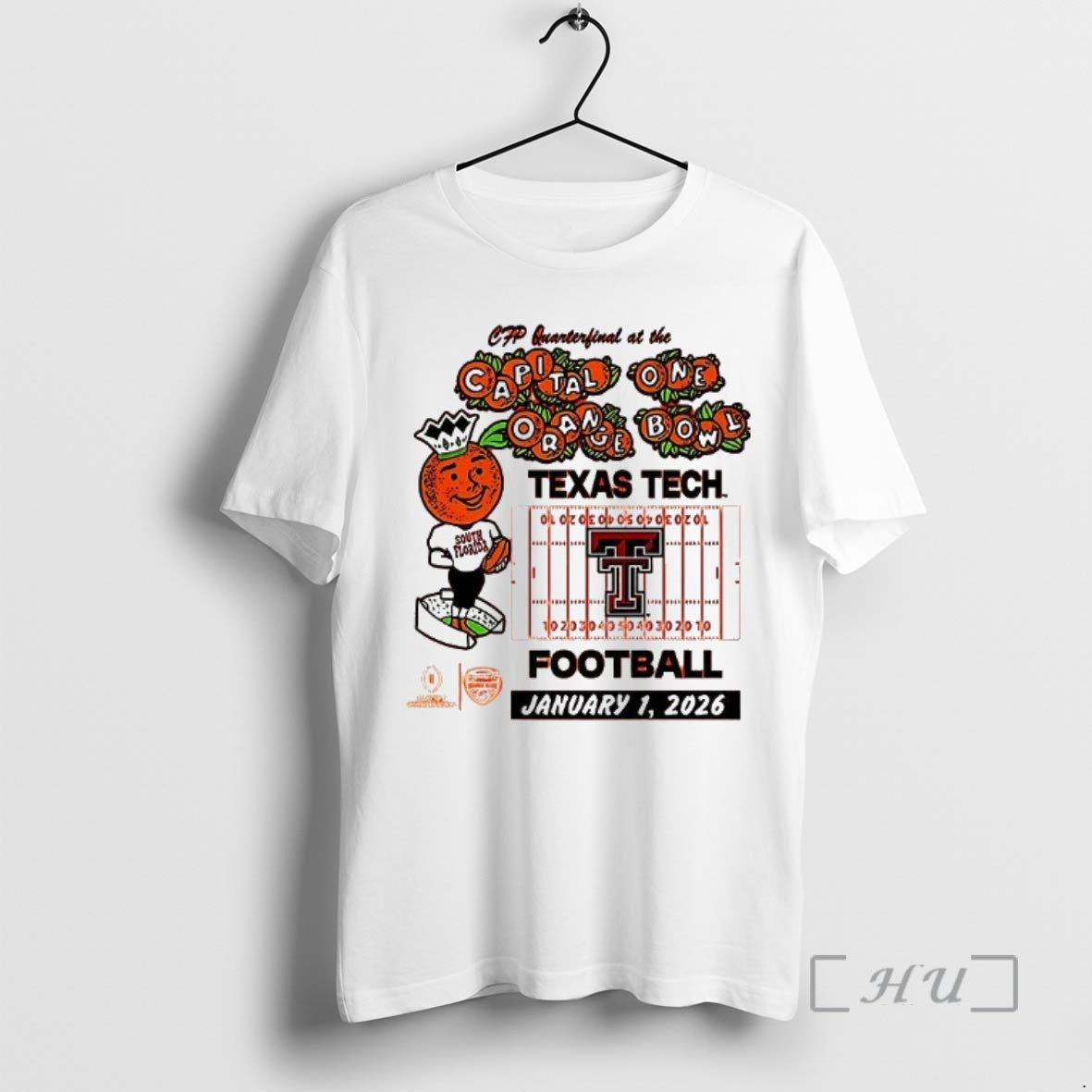 Officials Texas Tech Red Raiders Football 2026 Orange Bowl