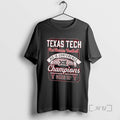 Officials Texas Tech Red Raiders Football Big 12 Conference Champs Guns Up 2025 Premium