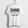 Officials Texas Tech Football 2025 Big 12 Conference Champions Beat Byu Cougars Premium T Shirts
