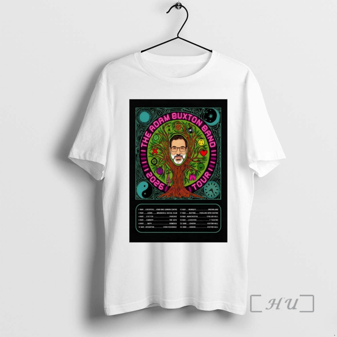 Officials The Adam Buxton Band 2026 Spring Tour May 1 June 24 Premium T Shirts