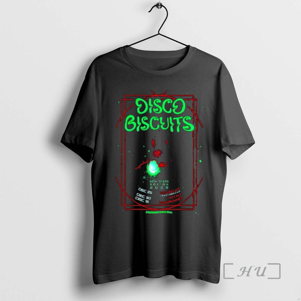 Officials The Disco Biscuits Boston 2025 Nye On Dec 29th 31st Premium T Shirts Sweater