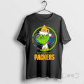 Officials The Grinch I Hate Cancer But I Love My Green Bay Packers Merry Christmas