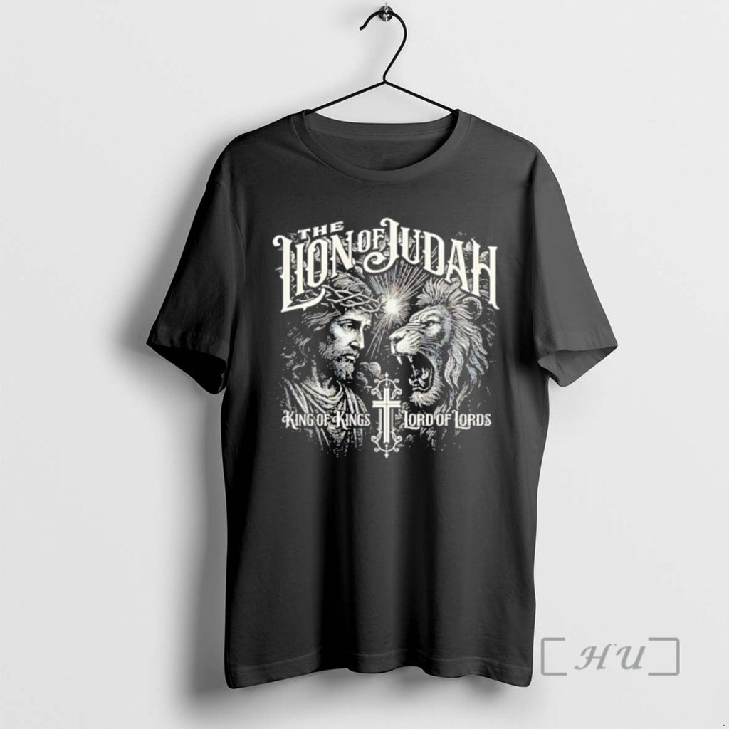Officials The Lion Of Judah King Of Kings Lord Of Lords Premium T Shirts Sweater